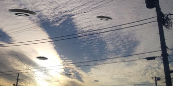 UFO現る０１
