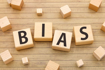 バイアス文字の画像