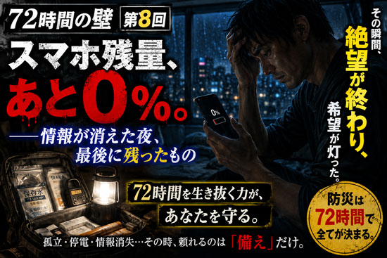 【72時間の壁物語・連載第8回】