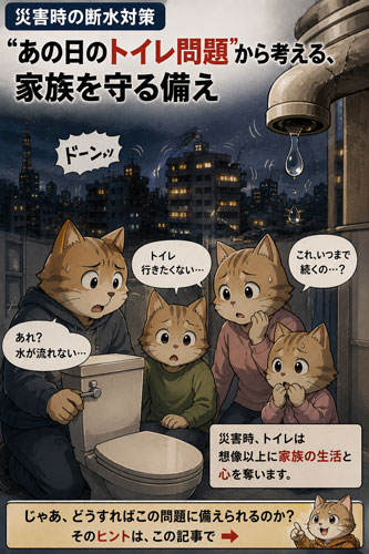 トイレ問題の漫画画像