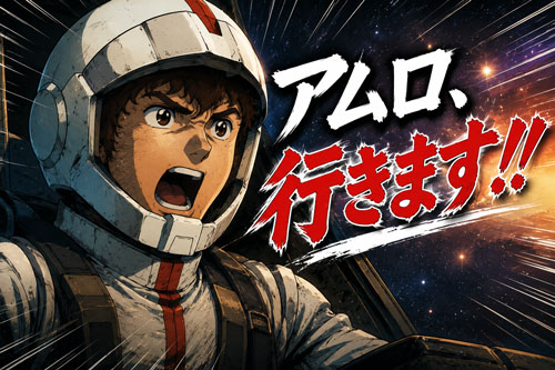 アムロ行きます画像